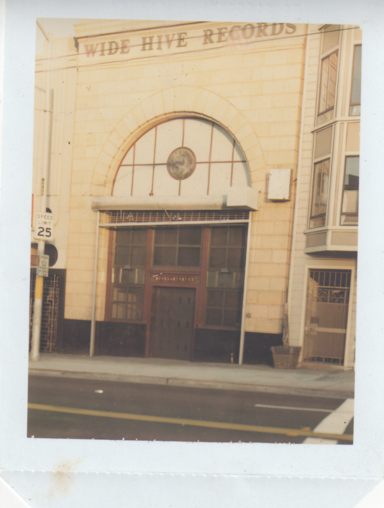 Photo of original Wide Hive Building, circa 1999.