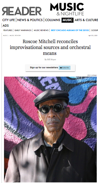 A picture of the Chicago Reader review of Roscoe Mitchell's "Distant Radio Transmission" A picture of the Chicago Reader review of Roscoe Mitchell's "Distant Radio Transmission"