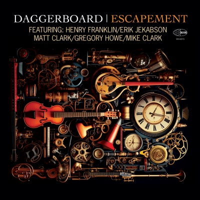 The CD cover art for Daggerboard's Escapement.