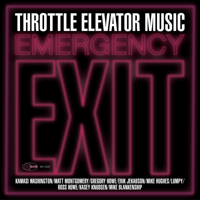 A picture of the cover for Throttle Elevator Music's "Emergency Exit."