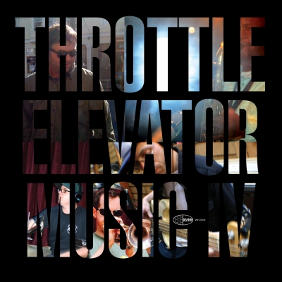 A picture of the album cover for "Throttle Elevator Music."